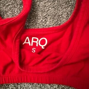 ARQ Bold Red Activewear Top